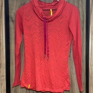 Lole long sleeve funnel neck long sleeve shirt women’s‎ XS.Sporty gym running